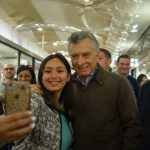 Mauricio Macri visito el municipio de San Miguel